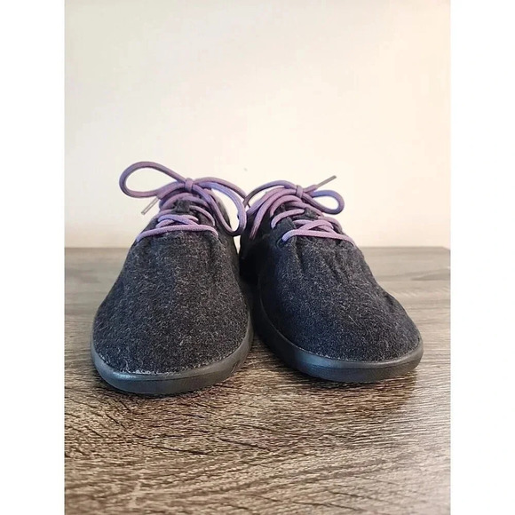 Allbirds Men's Wool Runners Gray Purple Black Sz 13 - Picture 7 of 10